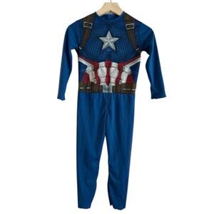 Rubie's Boy's Captain America: Civil War Halloween Costume Red White Blue Small